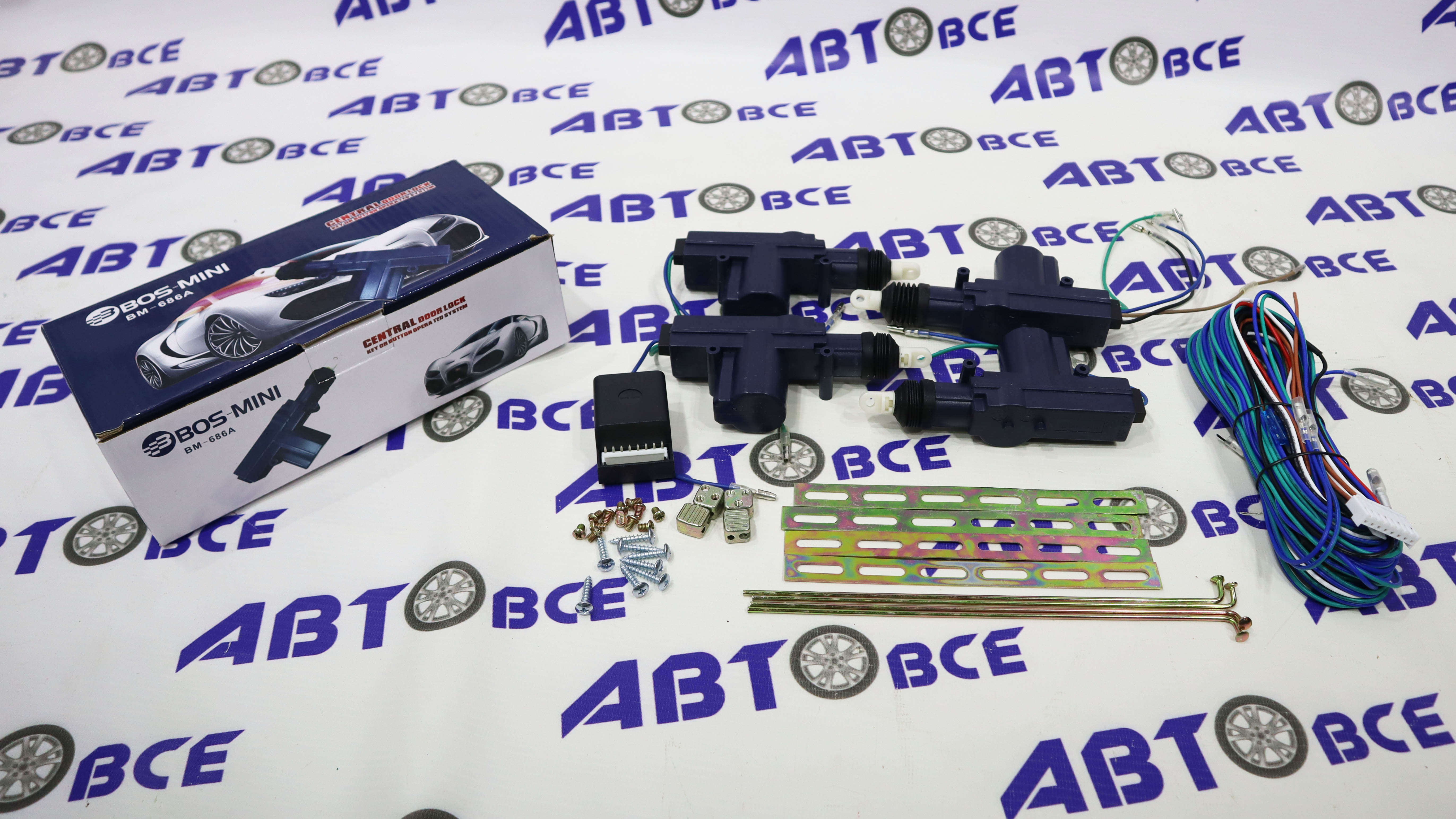 Комплект центрального замка Bos Mini BM-686A 